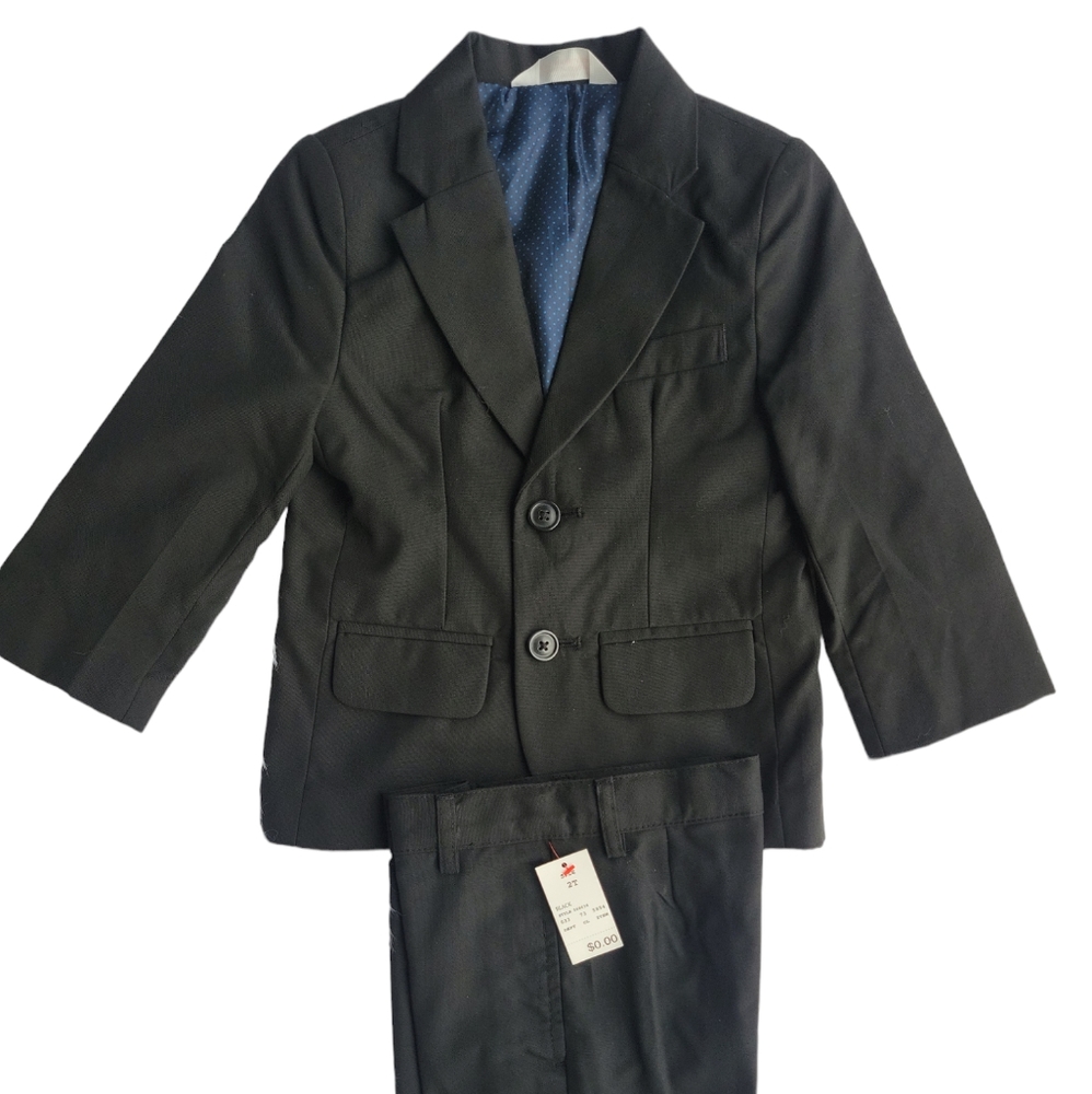 2T Cat & Jack Black Formal Suit